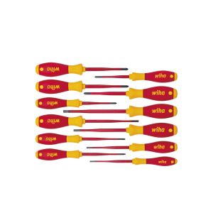 Wiha Screwdriver set SoftFinish® electric slimFix assorted 12-pcs. (41003)