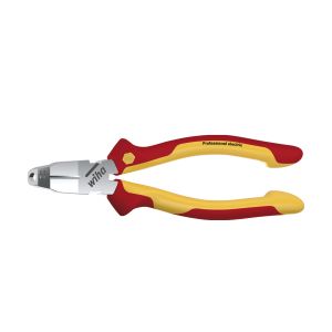 Wiha Installation pliers TriCut Professional electric 1/4" in blister pack 170&#160;mm, 7" (38853)