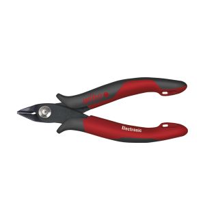 Wiha Electronic diagonal cutters wide, pointed head without bevelled edge 130&#160;mm, 5 1/2" (27391)