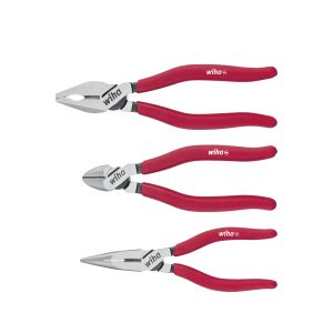 Wiha Pliers set Classic Combination pliers, needle nose pliers, diagonal cutters 3-pcs. (26850)