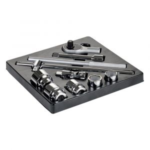 Plastic tray of 3/4dr. Hex sockets and accessories