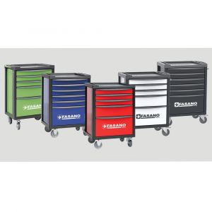 Carrello porta utensili mod. FG 100 con top in ABS a 5 cassetti