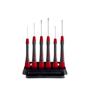 Wiha Fine screwdriver set PicoFinish® Slotted, Phillips, 7 pcs. incl. holder (42990)