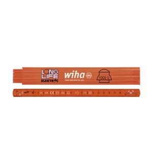 Wiha Metro a stecche da elettricista Longlife 2 m Metrico, 10 stecche 15&#160;mm (42068)