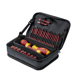 Wiha Tool set slimVario® electric mixed, 32 pcs. incl. multifunctional bag (43465)