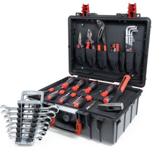 Tool case basic set L mechanic 46-pcs