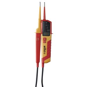 Wiha Voltage and continuity tester 0.5 - 1,000 V AC, CAT IV incl. 2x AAA batteries (45217)