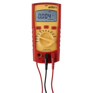 Wiha Digital multimeter up to 1,000 V AC, CAT IV incl. 2x AAA batteries (45215)