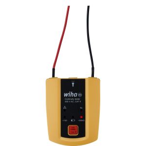 Wiha Tester di continuità fino a 400 V AC, CAT II incl. 2 pile AAA (45222)