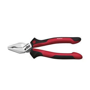 Wiha Combination pliers Industrial with DynamicJoint® and OptiGrip with extra long cutting edge 180&#160;mm, 7" (34307)