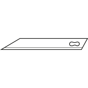 Replacement blade for S21 (per 10 in one dispenser)